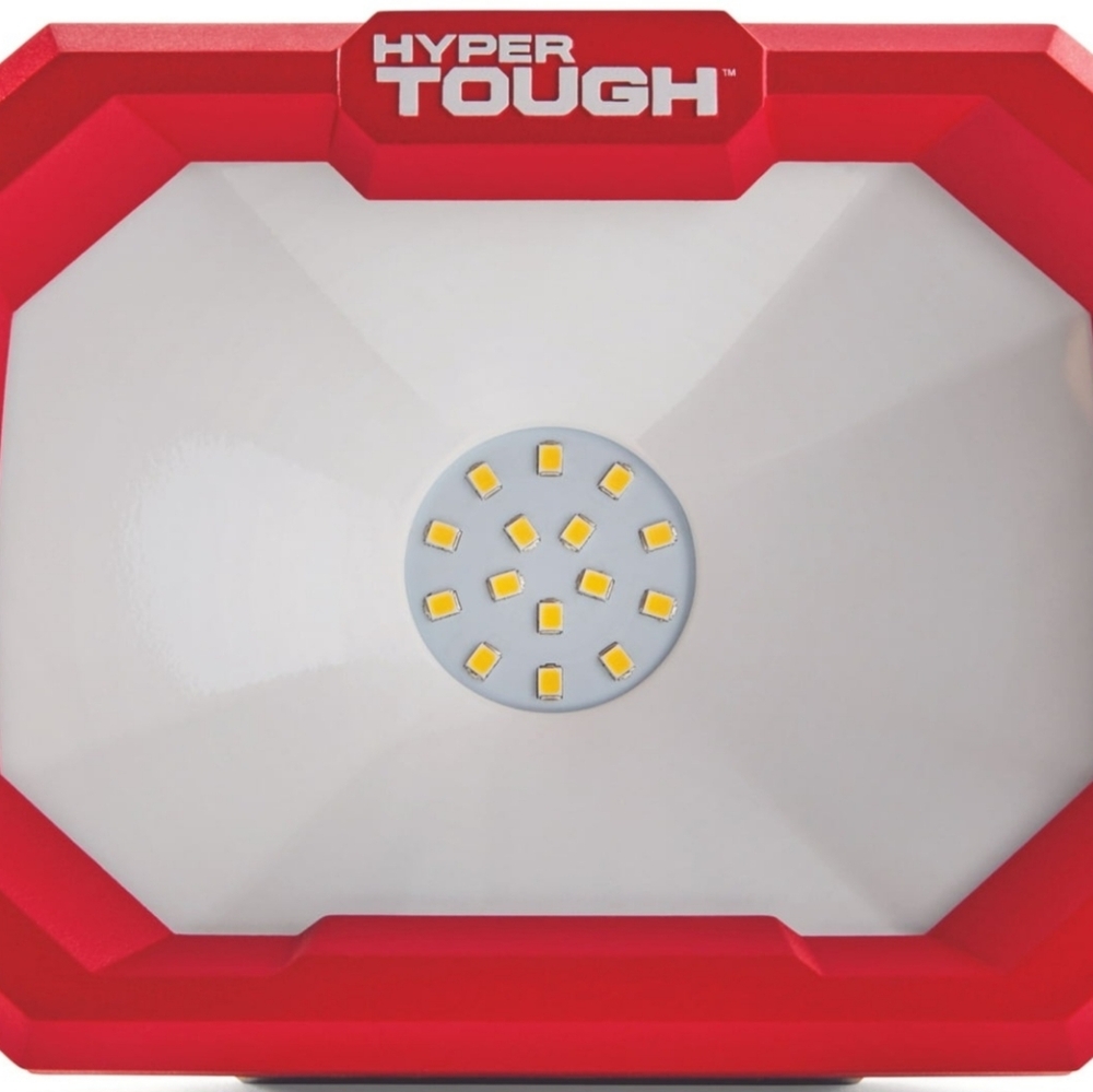 Hyper Tough Work Light. 1000 Lumen. 5ft Power Cord. Foldable Handle.